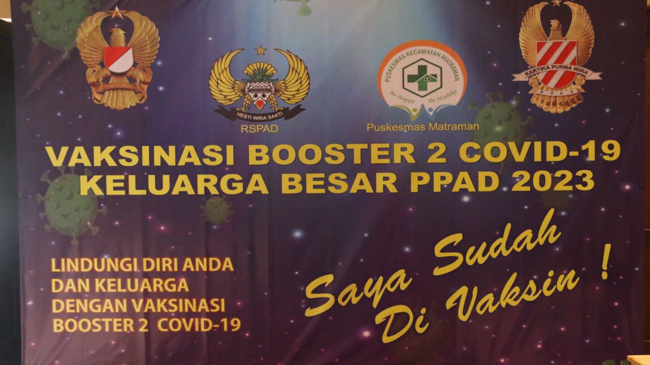 Vaksin Booster ke-2 Bagi Lansia Purnawirawan TNI AD se-Jabodetabek