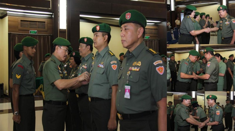 Pada Acara Laporan Korps Jabatan Gol. IV/Kolonel Rumah Sakit Kepresidenan RSPAD Gatot Soebroto