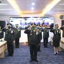 RSPAD Gatot Soebroto Berpartisipasi Dalam Upacara HUT TNI Ke-75