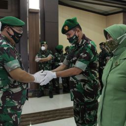 Serah Terima Jabatan dan Laporan Korps Pejabat Gol. IV/Kolonel RSPAD Gatot Soebroto